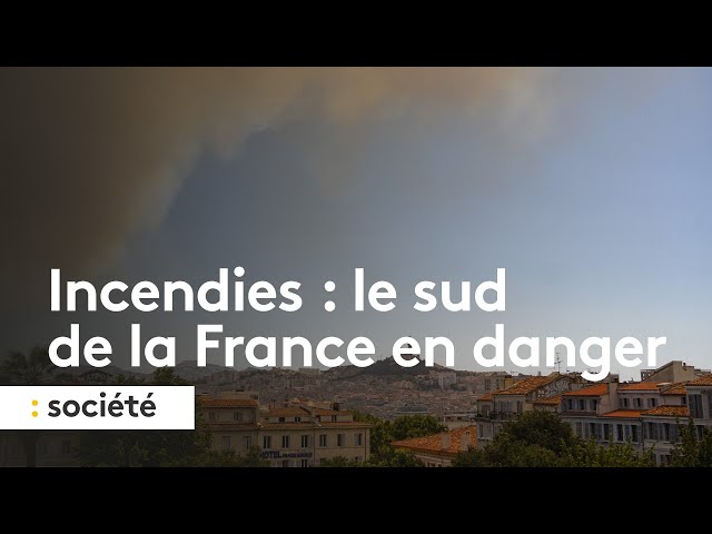 Incendies : une menace écrasante sur le sud-est français